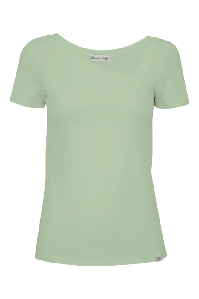 Iceberg Green FLORA z krótkimi rękawami przód.jpg