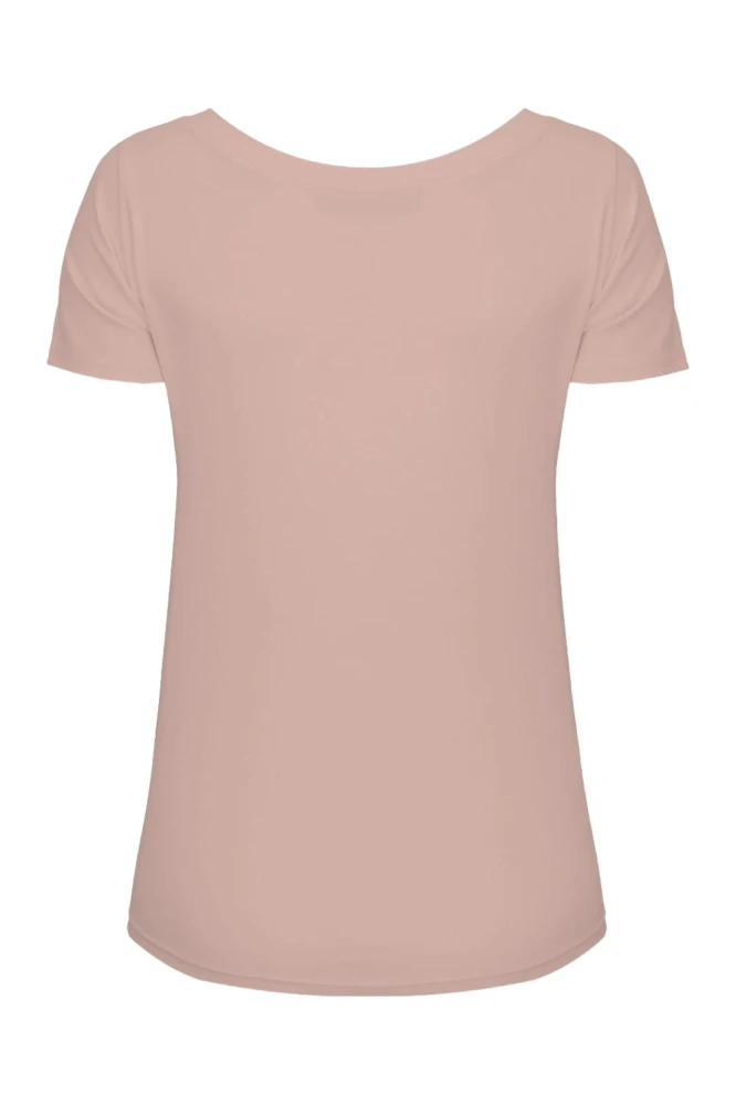 Warm Taupe FLORA z krótkimi rękawami tył.jpg