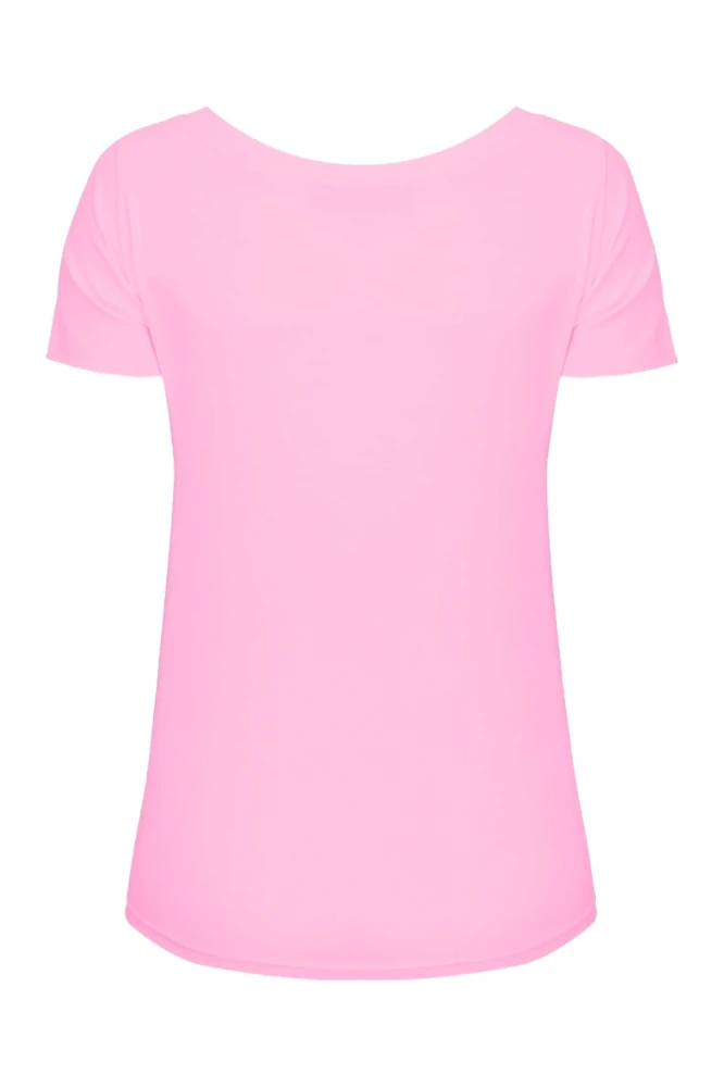 Sea Pink FLORA z krótkimi rękawami tył.jpg