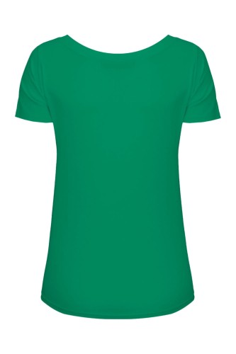 Deep Green FLORA z krótkimi rękawami tył.jpg