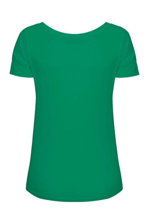 Deep Green FLORA z krótkimi rękawami tył.jpg