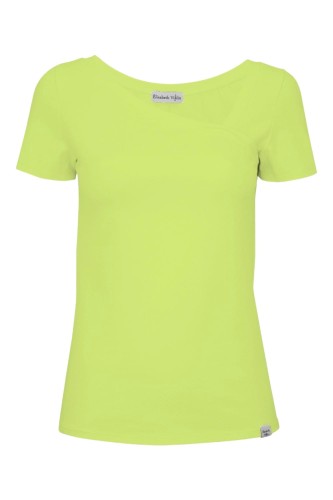 Green Glow FLORA z krótkimi rękawami przód.jpg
