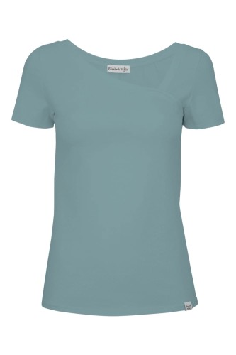 Smoke Blue FLORA z krótkimi rękawami przód.jpg