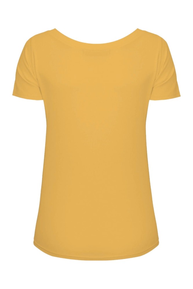 Mineral Yellow FLORA z krótkimi rękawami tył.jpg