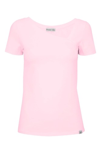 Parfait Pink FLORA z krótkimi rękawami przód.jpg