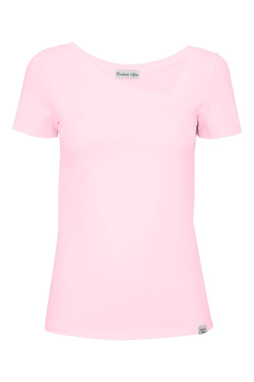 Parfait Pink FLORA z krótkimi rękawami przód.jpg