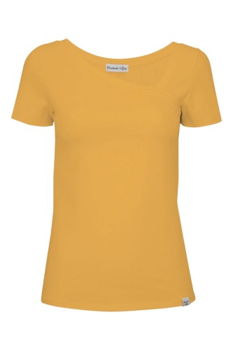 Bright Gold FLORA z krótkimi rękawami przód.jpg