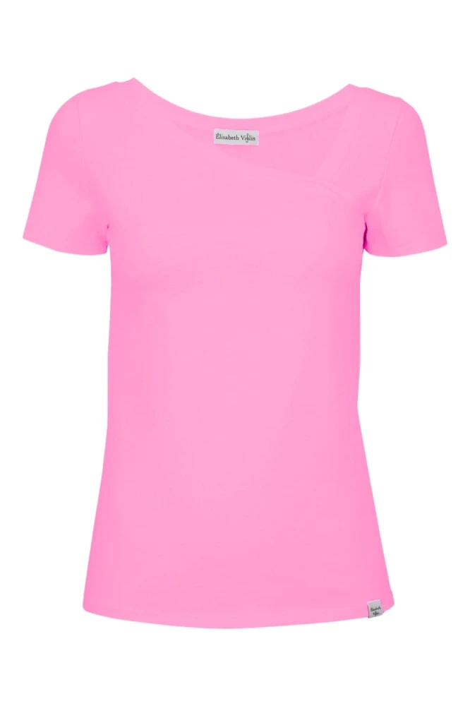 Aurora Pink FLORA z krótkimi rękawami przód.jpg