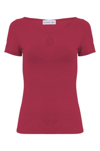 Red Bud LARMA z krótkimi rękawami przód.jpg