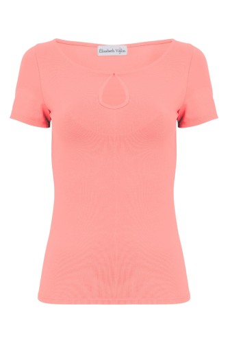 Strawberry Ice LARMA z krótkimi rękawami przód.jpg