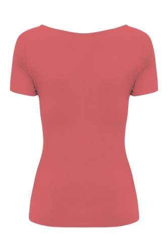 Garnet Rose LARMA z krótkimi rękawami tył.jpg