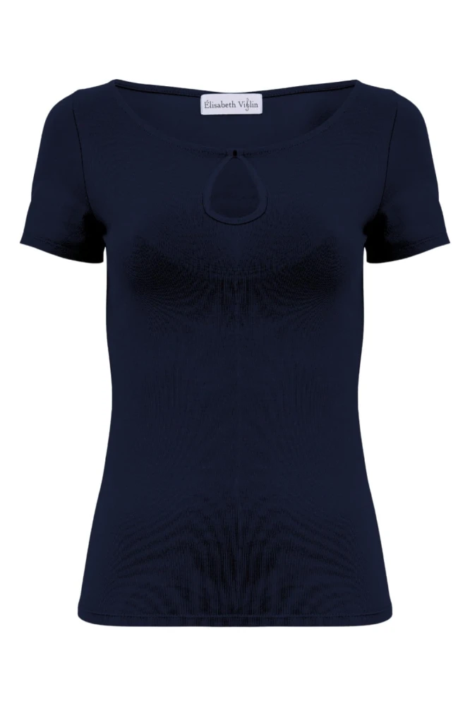 Mediaval Blue LARMA z krótkimi rękawami przód.jpg