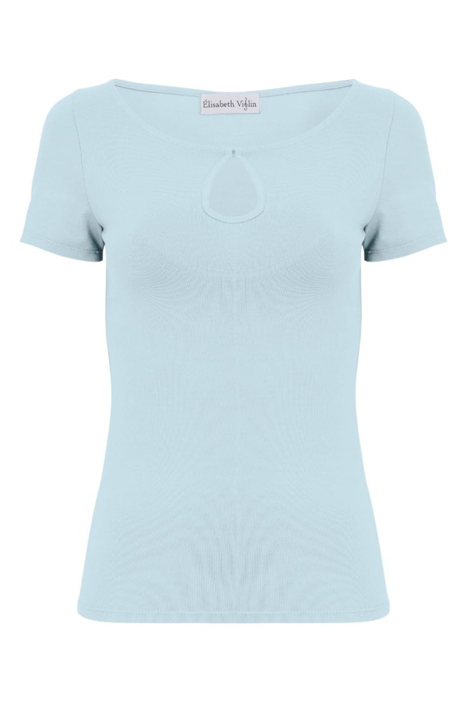 Sterling Blue LARMA z krótkimi rękawami przód.jpg
