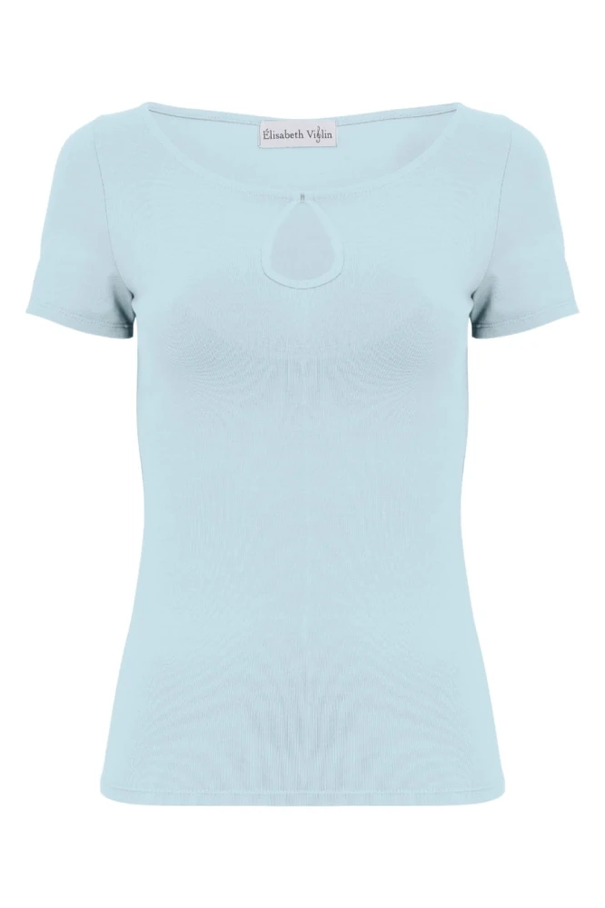 Sterling Blue LARMA z krótkimi rękawami przód.jpg