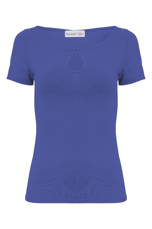 Amparo Blue LARMA z krótkimi rękawami przód.jpg