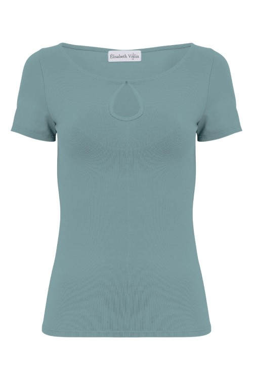 Smoke Blue LARMA z krótkimi rękawami przód.jpg