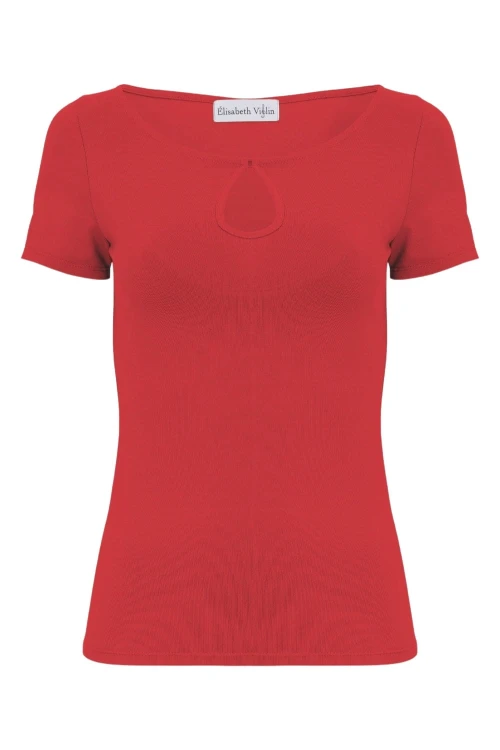 Scarlet Sage LARMA z krótkimi rękawami przód.jpg