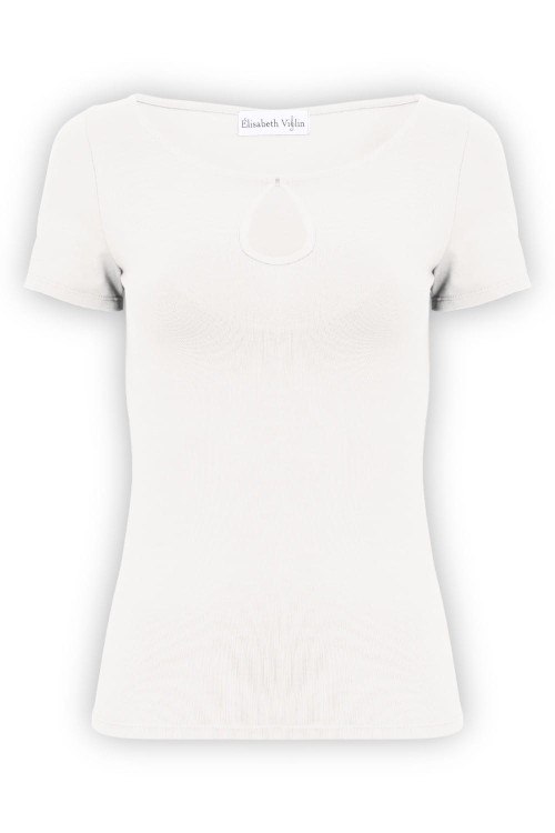 Star White LARMA z krótkimi rękawami przód.jpg