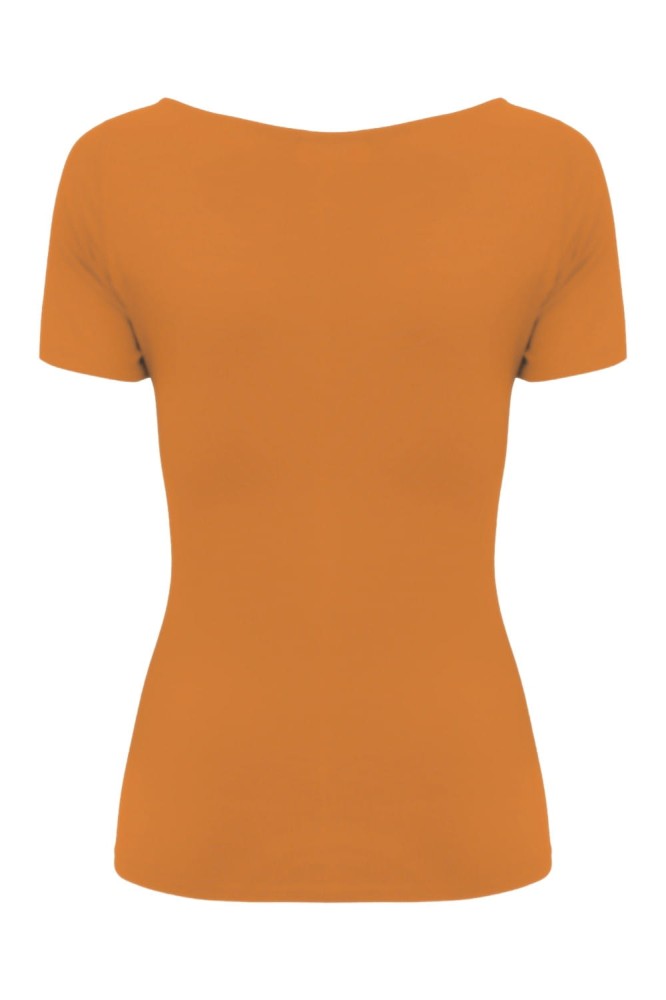 Golden Ochre LARMA z krótkimi rękawami tył.jpg