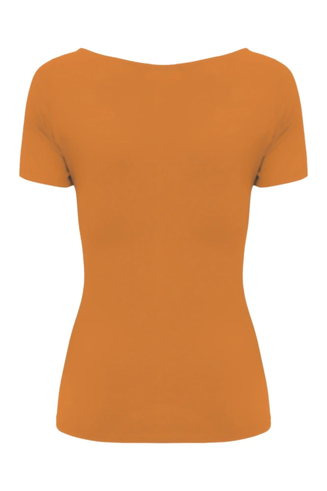 Golden Ochre LARMA z krótkimi rękawami tył.jpg