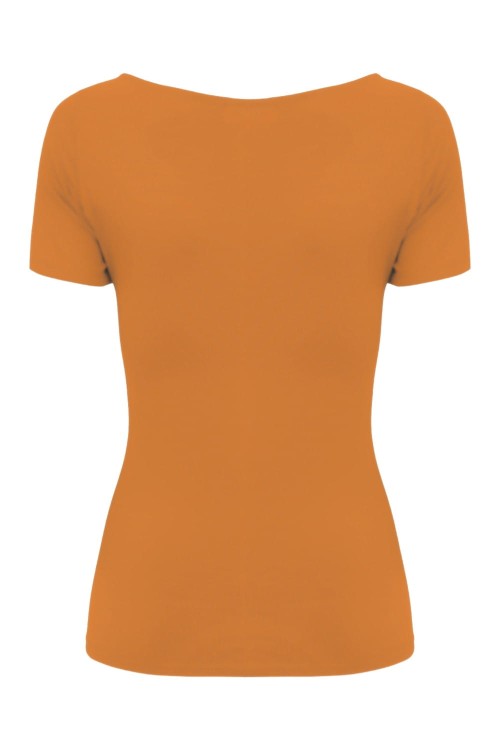 Golden Ochre LARMA z krótkimi rękawami tył.jpg