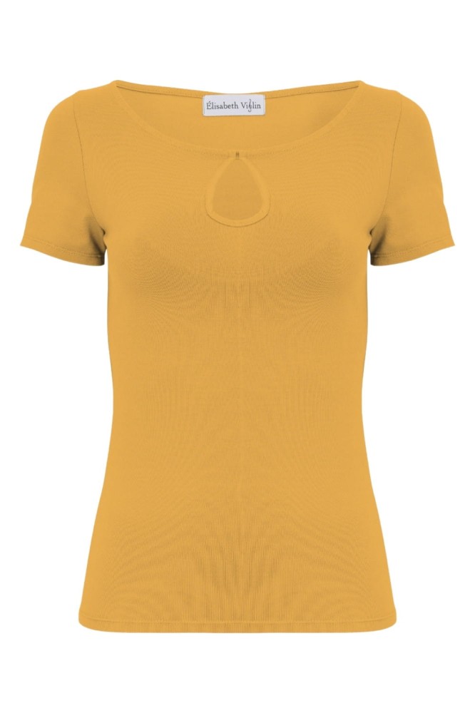 Bright Gold LARMA z krótkimi rękawami przód.jpg