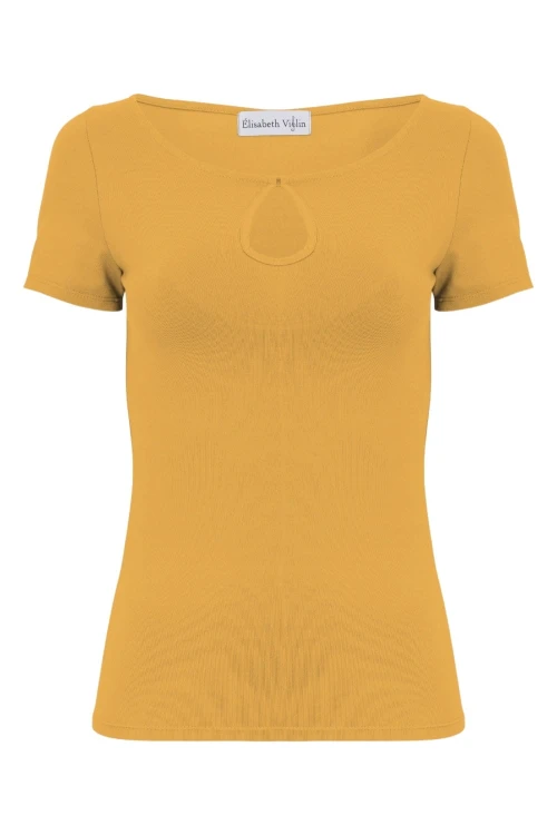 Bright Gold LARMA z krótkimi rękawami przód.jpg