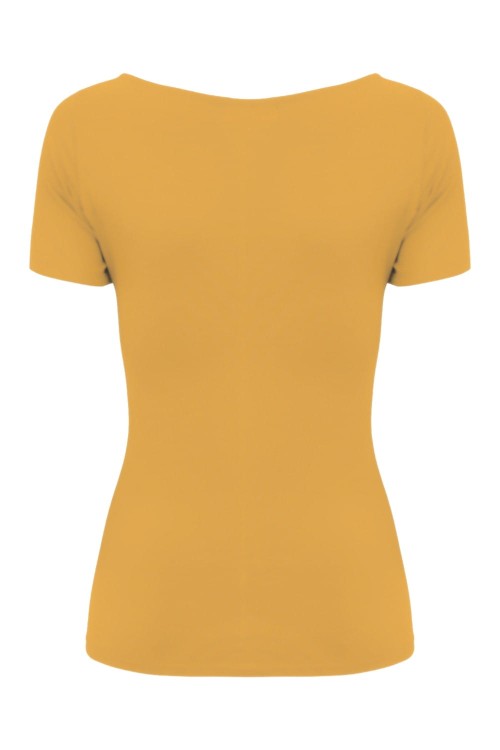 Bright Gold LARMA z krótkimi rękawami tył.jpg