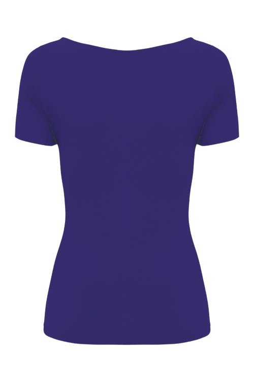 Clematis Blue LARMA z krótkimi rękawami tył.jpg