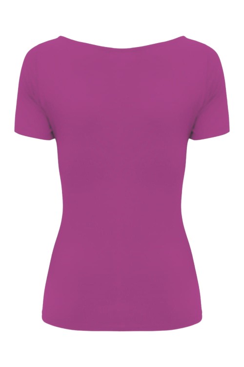 Festival Fuchsia LARMA z krótkimi rękawami tył.jpg