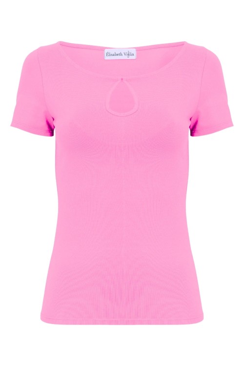 Aurora Pink LARMA z krótkimi rękawami przód.jpg