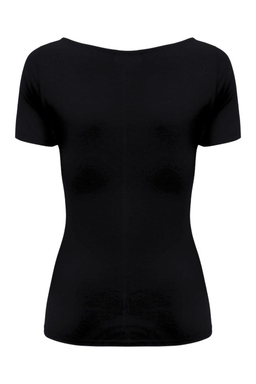 Black LARMA z krótkimi rękawami tył.jpg