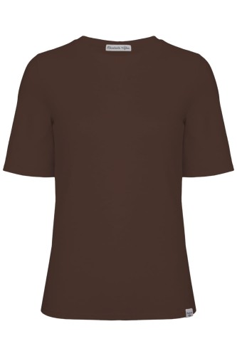 Chestnut THEA z krótkimi rękawami przód.jpg