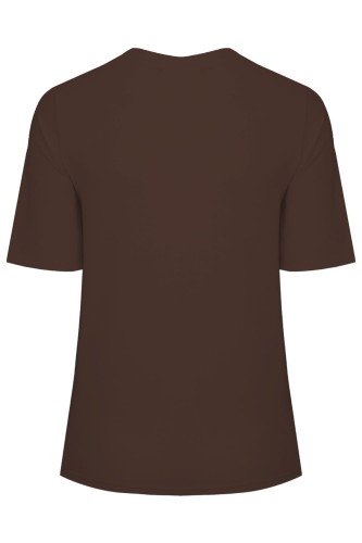 Chestnut THEA z krótkimi rękawami tył.jpg