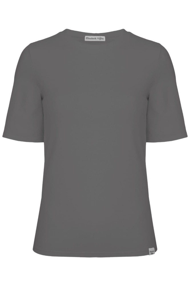 Charcoal Gray THEA z krótkimi rękawami przód.jpg