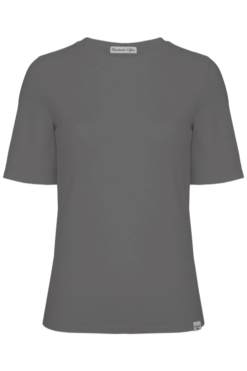 Charcoal Gray THEA z krótkimi rękawami przód.jpg