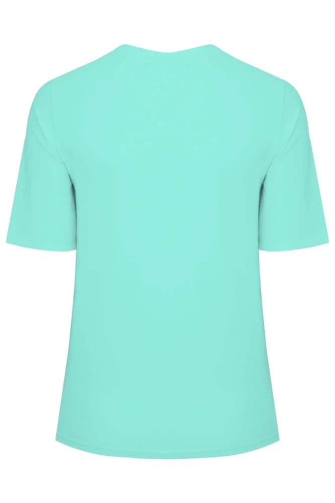 Blue Turquoise THEA z krótkimi rękawami tył.jpg