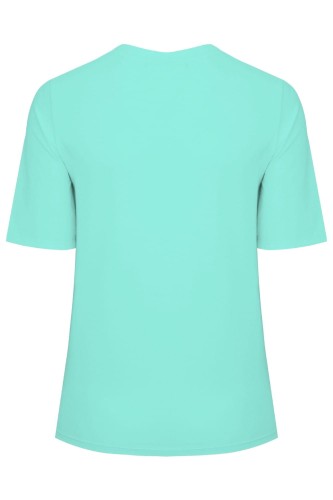 Blue Turquoise THEA z krótkimi rękawami tył.jpg