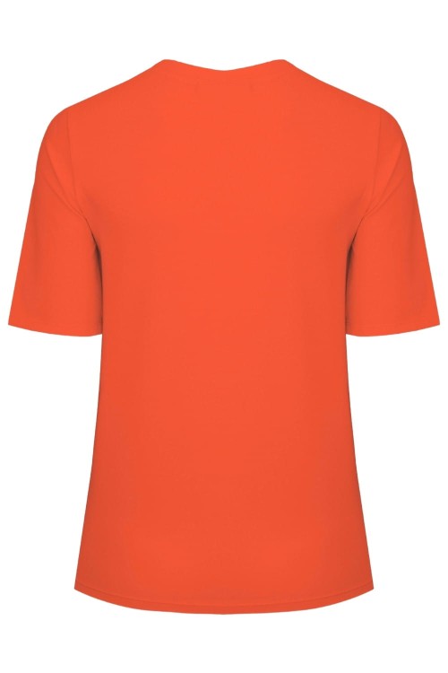 Flame Scarlet THEA z krótkimi rękawami tył.jpg