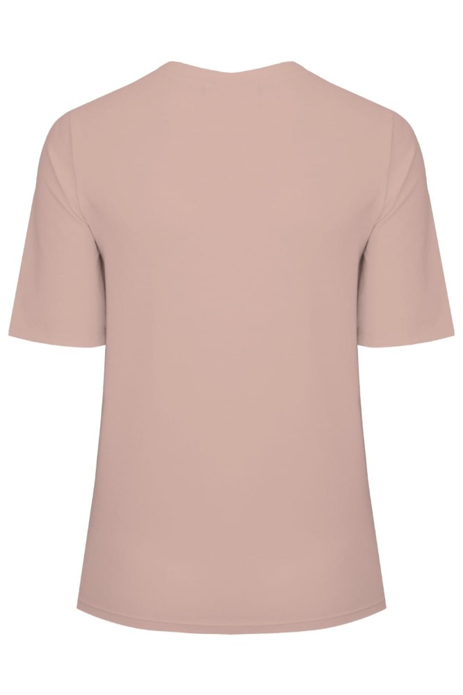 Warm Taupe THEA z krótkimi rękawami tył.jpg