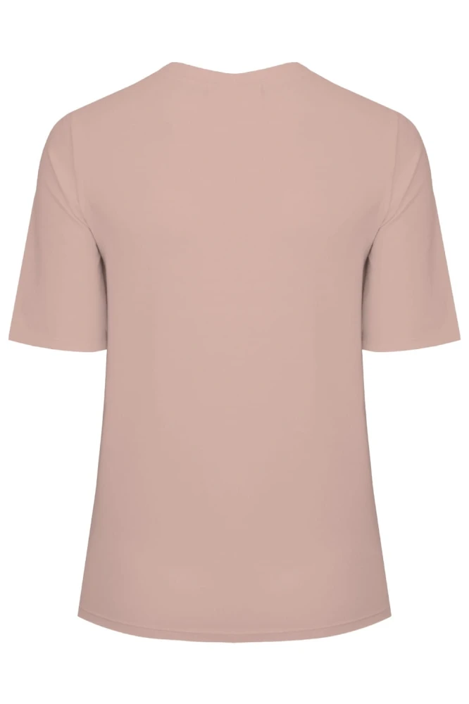 Warm Taupe THEA z krótkimi rękawami tył.jpg