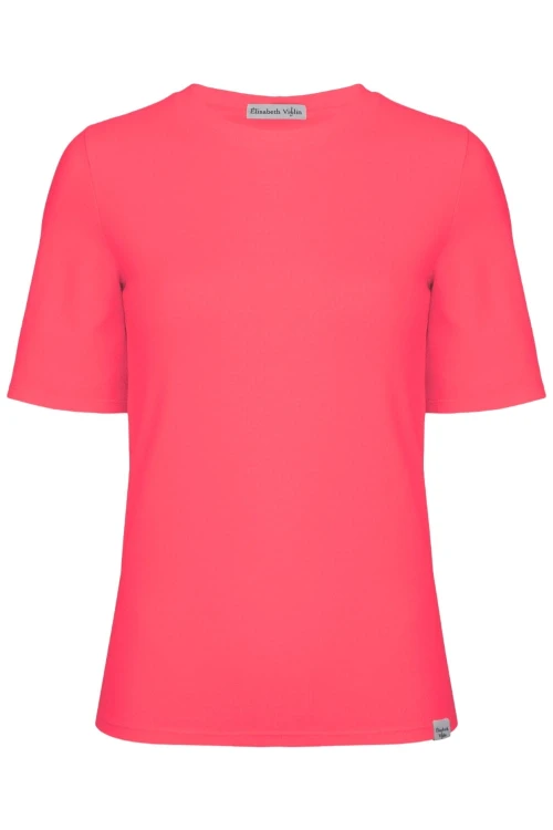 Rouge Red THEA z krótkimi rękawami przód.jpg