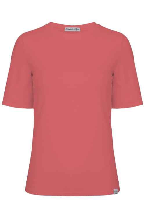 Garnet Rose THEA z krótkimi rękawami przód.jpg