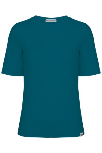 Moroccan Blue THEA z krótkimi rękawami przód.jpg