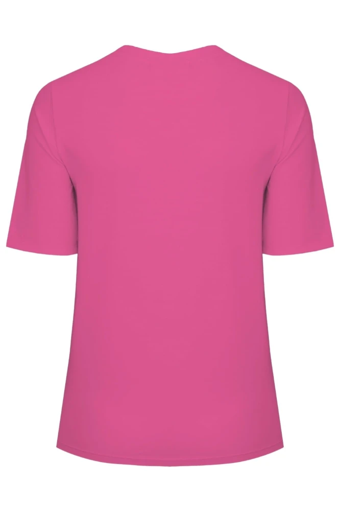 Fuchsia Rose THEA z krótkimi rękawami tył.jpg