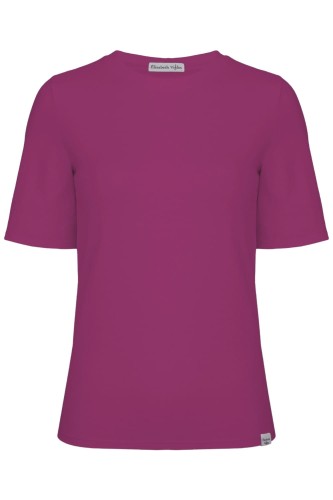 Raspberry Radiance THEA z krótkimi rękawami przód.jpg