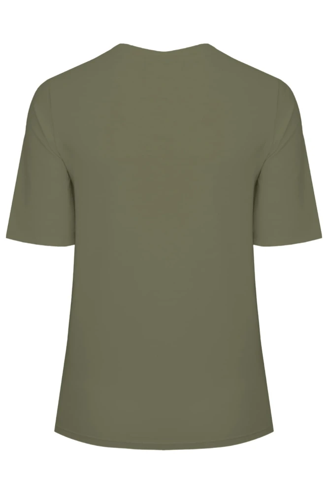 Dusty Olive THEA z krótkimi rękawami tył.jpg