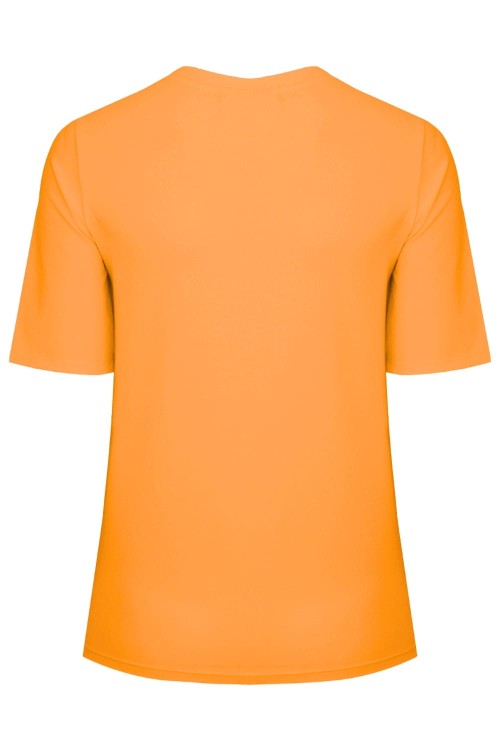 Blazing Orange THEA z krótkimi rękawami tył.jpg