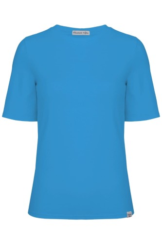 Swedish Blue THEA z krótkimi rękawami przód.jpg