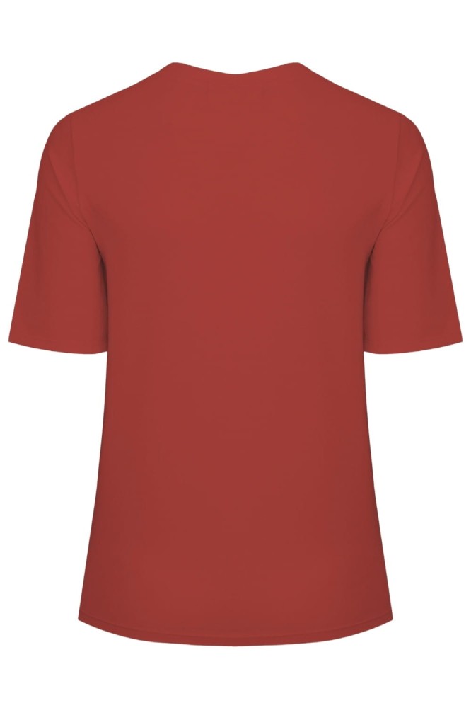 Brick Red THEA z krótkimi rękawami tył.jpg